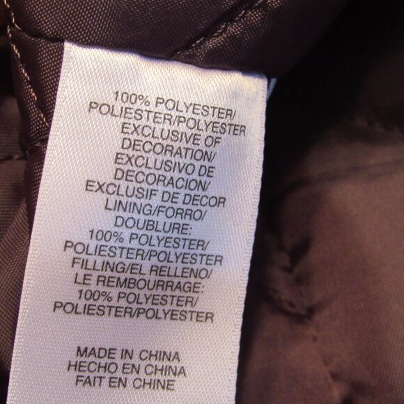 Jones NY Puffer Vest Leopard/Cheetah Print Size XL - Picture 4 of 8